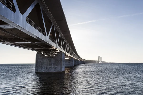 Oresundsbron, oresunds bridge — Stock Photo, Image