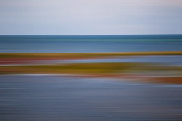Αφηρημένη θάλασσα φόντο σε κίνηση θαμπάδα — Φωτογραφία Αρχείου