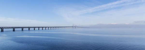 The Oresund Bridge,oresunds bron — Stock Photo, Image