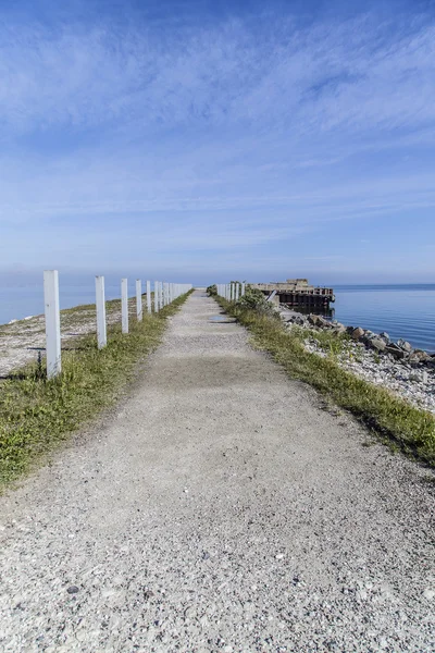 Pier to the sea — Stock Photo, Image