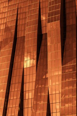 Büyük şehirdeki modern mimari