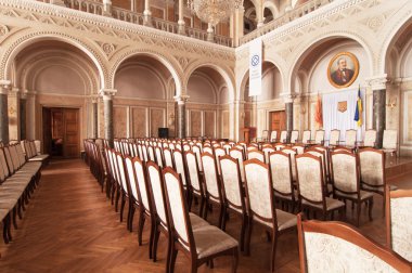 Boş konferans salonu