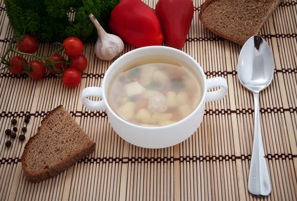 Свіжі суп — стокове фото
