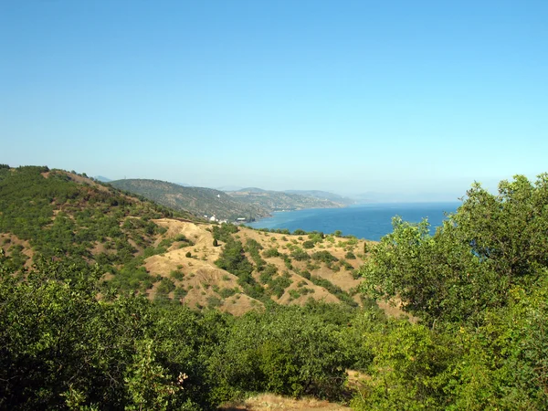 Montañas y mar — Foto de Stock