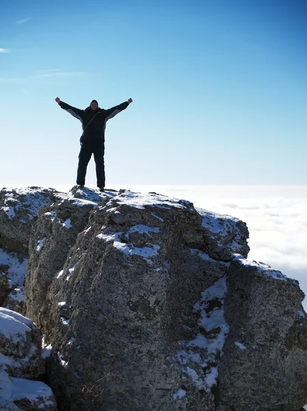 In cima al mondo — Foto Stock