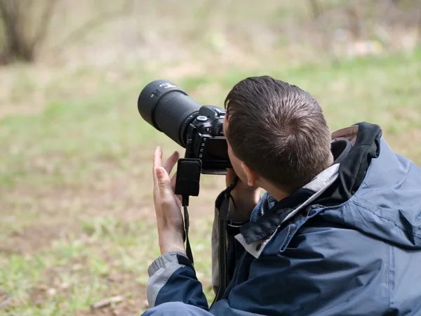 Fotograaf — Stockfoto