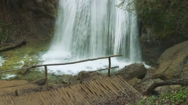 Beautiful mountain stream — Stock Video