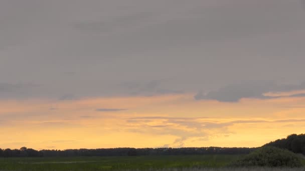 Zeitraffer im Wolkenbild — Stockvideo