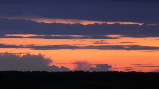 Puesta de sol — Vídeos de Stock