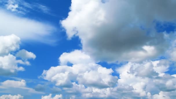 Paysage nuageux Timelapse — Video