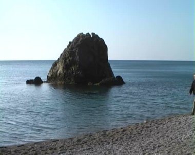 güzel deniz manzarası.