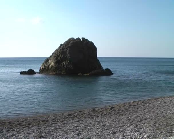 Bela paisagem marinha . — Vídeo de Stock