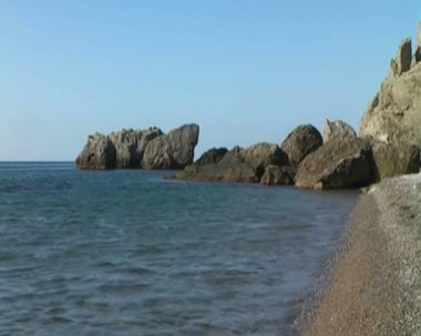 güzel deniz manzarası.