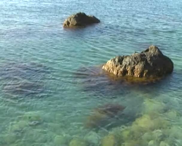 아름 다운 바다 경치. — 비디오