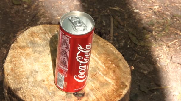 ? een van cokes — Stockvideo