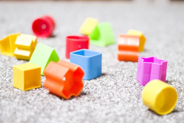 Colorful toy blocks — Stock Photo, Image