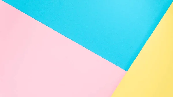 Geometrik şekillerde üç rengin çok renkli arka planı. Yüksek kalite fotoğraf