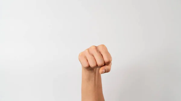 Sign Language Deaf Dumb Phrase Yes High Quality Photo — Stock Photo, Image