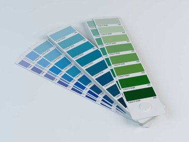 Renk rehberi, 3B illüstrasyon