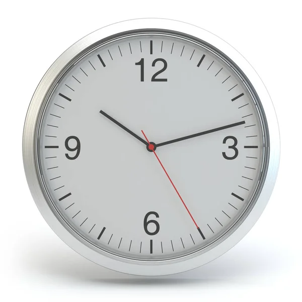 Clock Watch Isolated White Illustration — Foto Stock