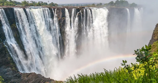 Victoria falls weergave — Stockfoto