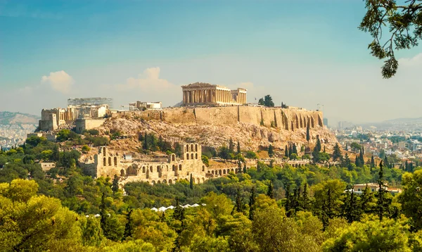 Akropolis i Aten — Stockfoto