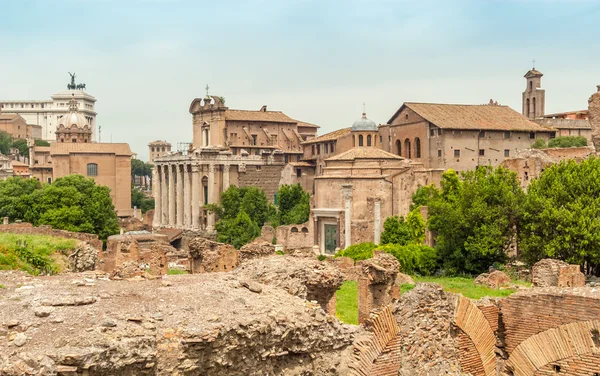 Romeinse forum — Stockfoto