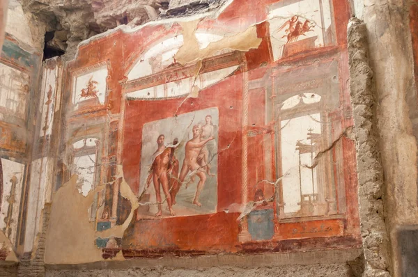 Målning i herculaneum — Stockfoto