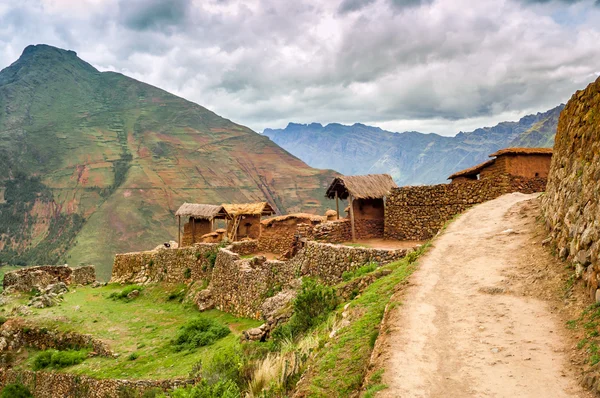 Pisac ruïnes — Stockfoto