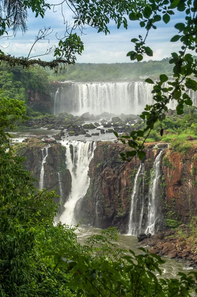 Vattenfall i Iguazu — Stockfoto