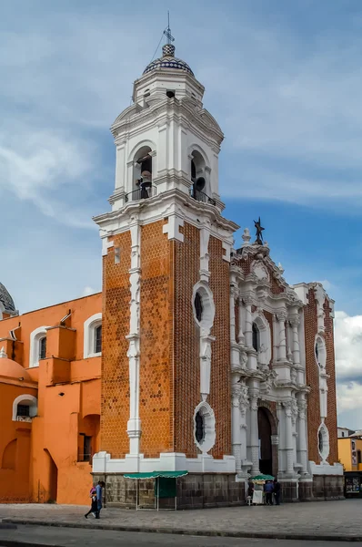 Kostel v regionu tlaxcala — Stock fotografie