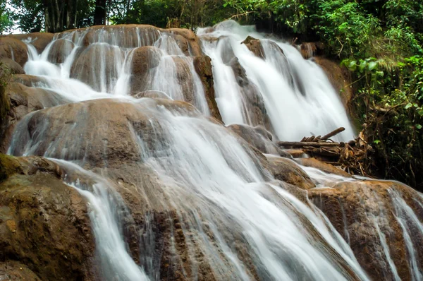 The Cataratas de Agua Azul — Stock Photo, Image