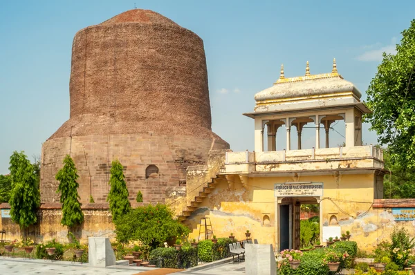 Stupa w sarnath — Zdjęcie stockowe