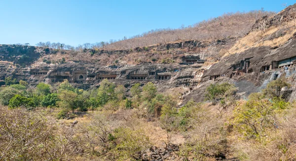 Ajanta-Höhlen — Stockfoto