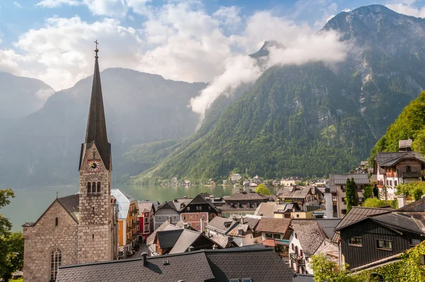 Hallstatt Kilisesi — Stok fotoğraf