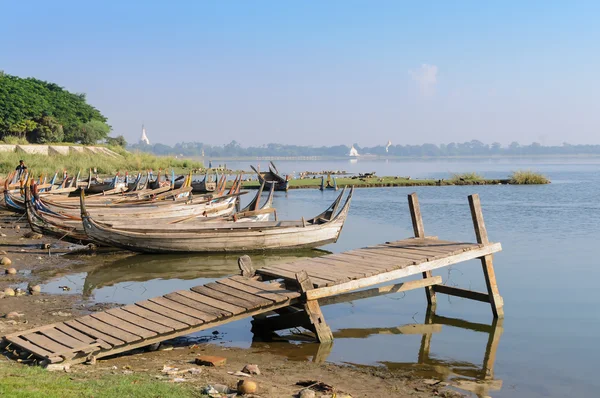 Amarapura Pier — Stock Photo, Image