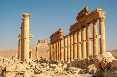 Palmyra tapınak kalıntıları