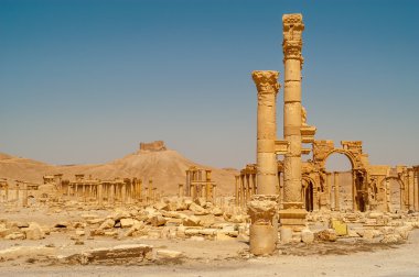 Palmyra tapınak kalıntıları