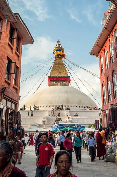 Stupa in Bodnath — Stockfoto