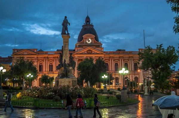 Vládní palác Bolívie — Stock fotografie