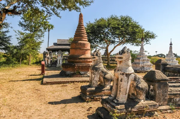 Gamla pagod i bagan — Stockfoto