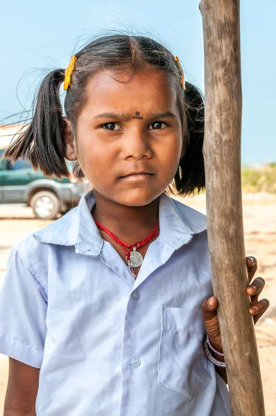 Girl from Pamban Island — Stock Photo, Image