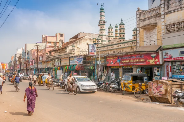 Madurai sokakta — Stok fotoğraf