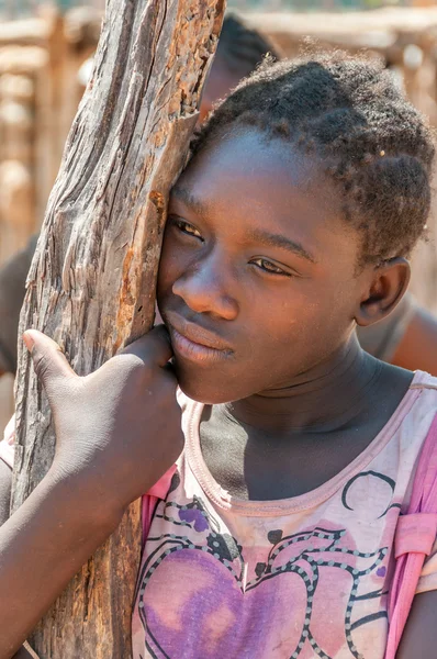 Kavango dívka z Namibie — Stock fotografie