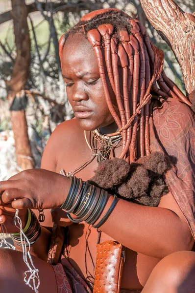 Himba vrouw — Stockfoto