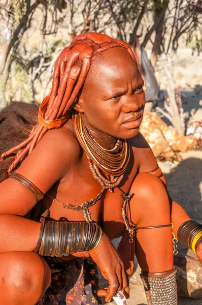 Himba vrouw — Stockfoto