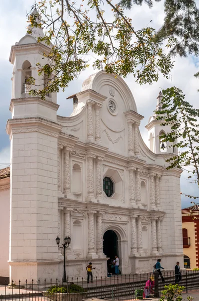 Kirke Santa Rosa de Copan - Stock-foto