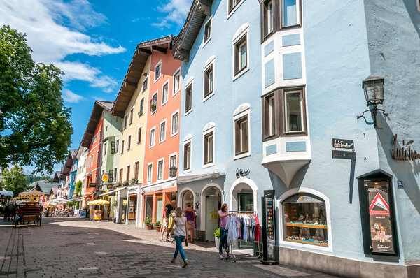 In The Street of Kitzbuhel - Austria