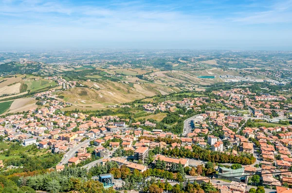 Vista al Borgo Maggiore — Foto Stock