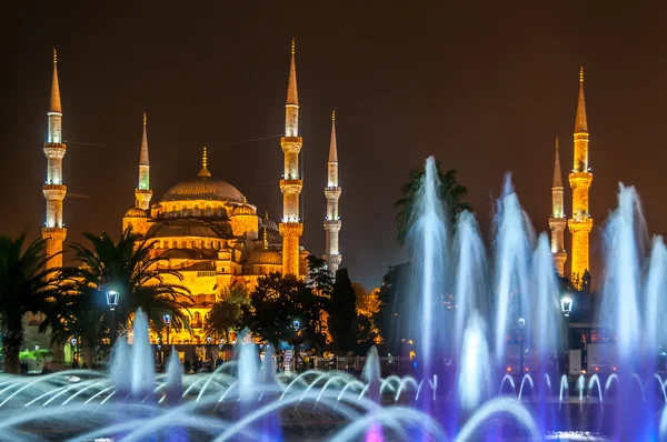 Mezquita del sultán Ahmed (Mezquita azul ) — Foto de Stock